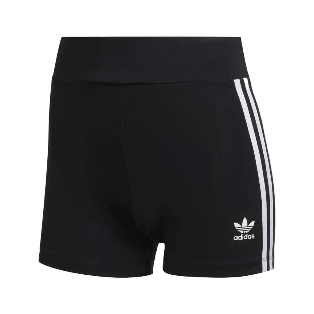 (WMNS) adidas Adicolor Classics Traceable Shorts Asia Sizing 'Black White' H59866