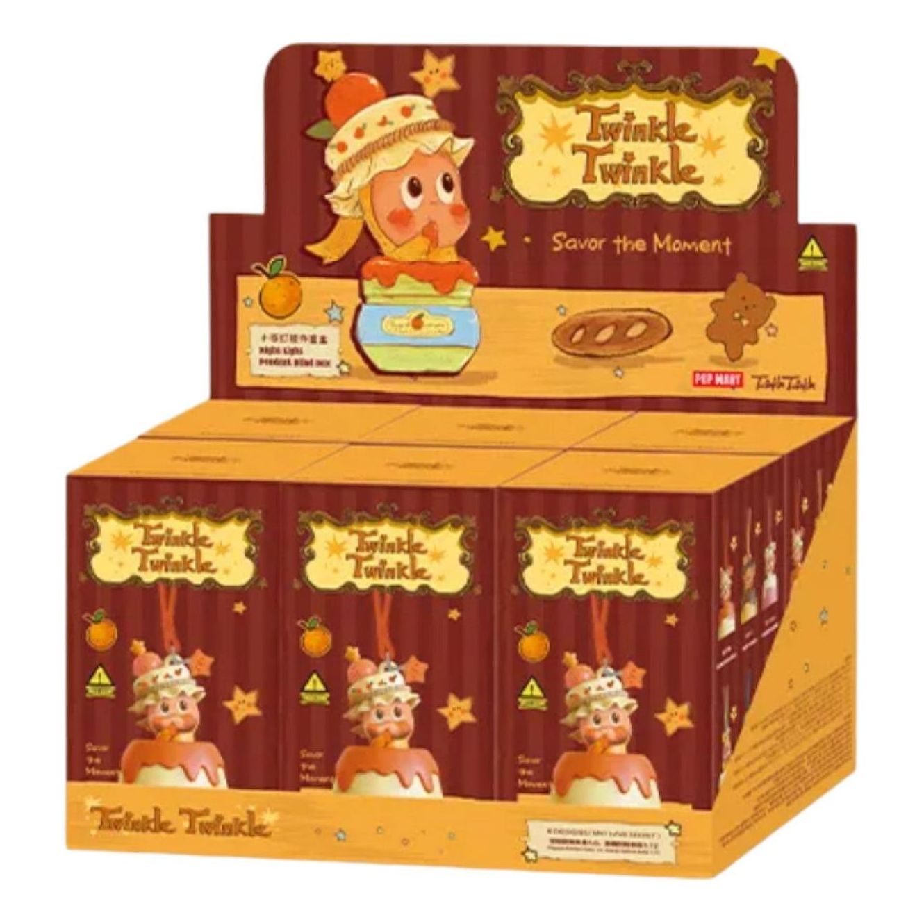 Pop Mart Twinkle Twinkle Savor the Moment Series Night Light Pendant Sealed Case (6 Blind Boxes) PPMT-2509-0053-967441337