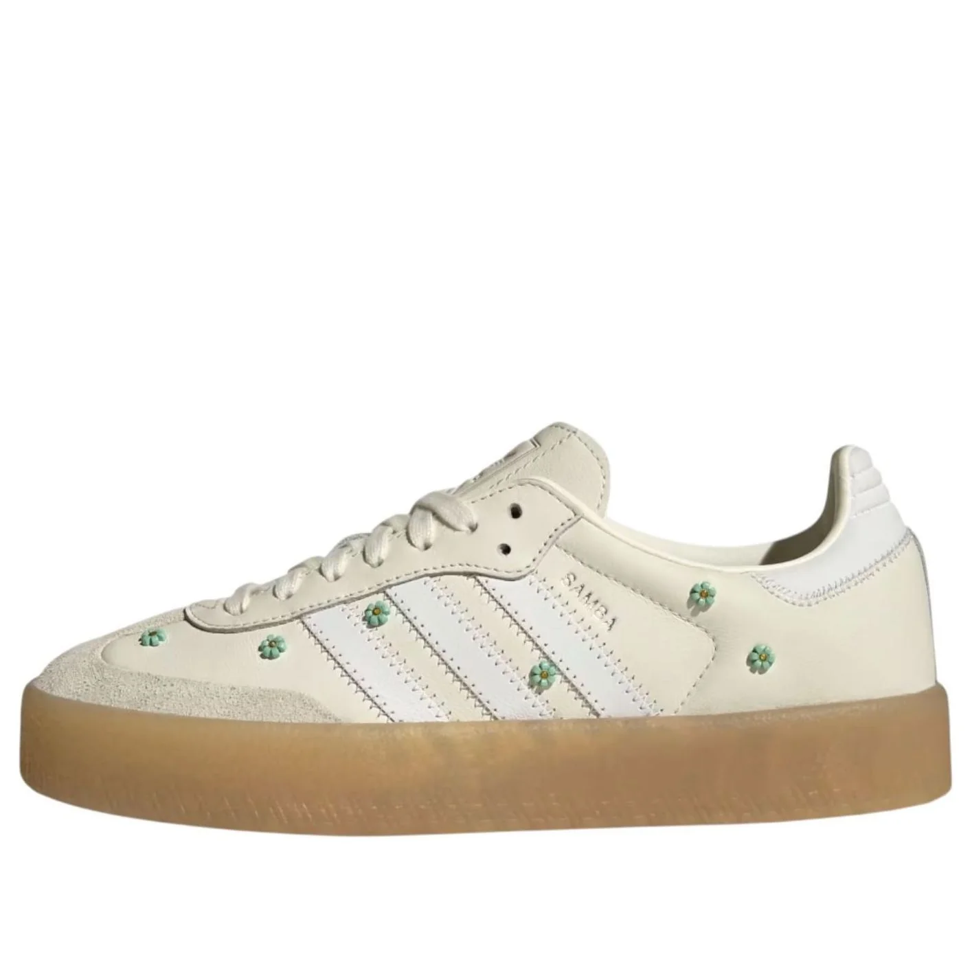 (WMNS) adidas Sambae 'Off White Cloud White Clear Mint' JS3953