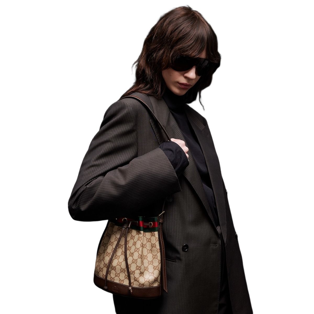 (WMNS) Gucci Venice Small Bucket Bag 'Sand Brown' A002GW-FAF79-8547 - Image 8
