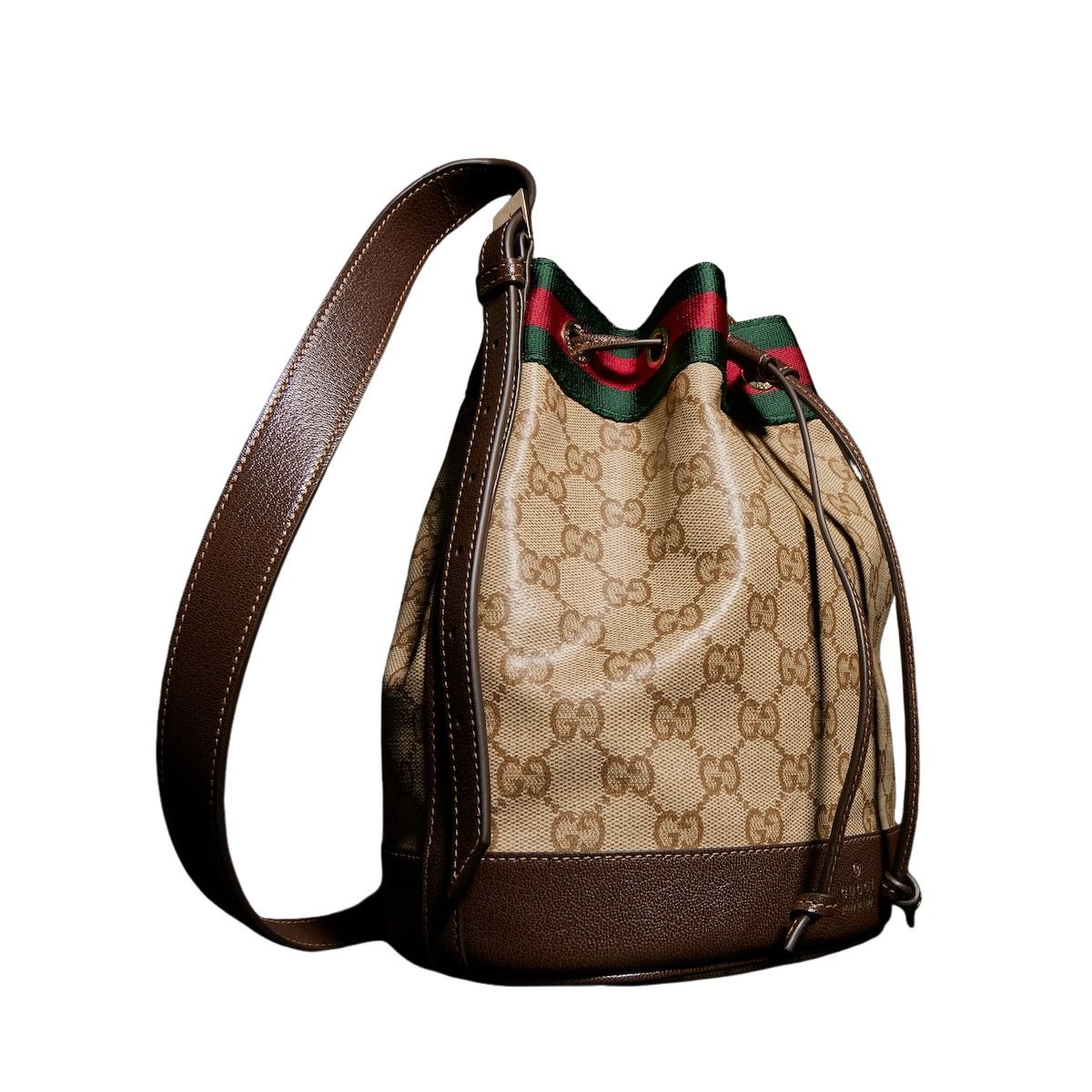 (WMNS) Gucci Venice Small Bucket Bag 'Sand Brown' A002GW-FAF79-8547 - Image 3