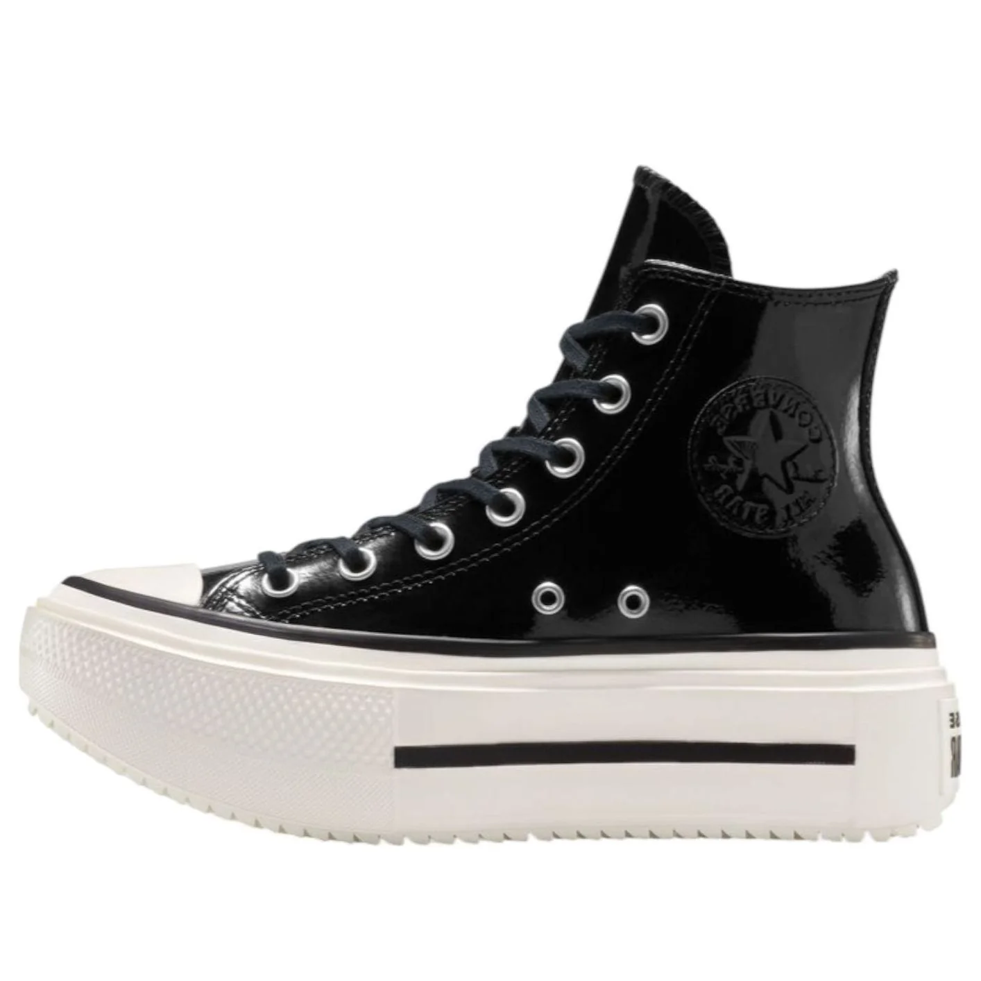 (WMNS) Converse Chuck Taylor All Star Lift Double Stack Platform High 'Black' A12977C