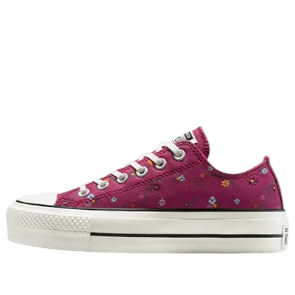 (WMNS) Converse Chuck Taylor All Star Floral Patchwork 'Sporty Berry' A15535C