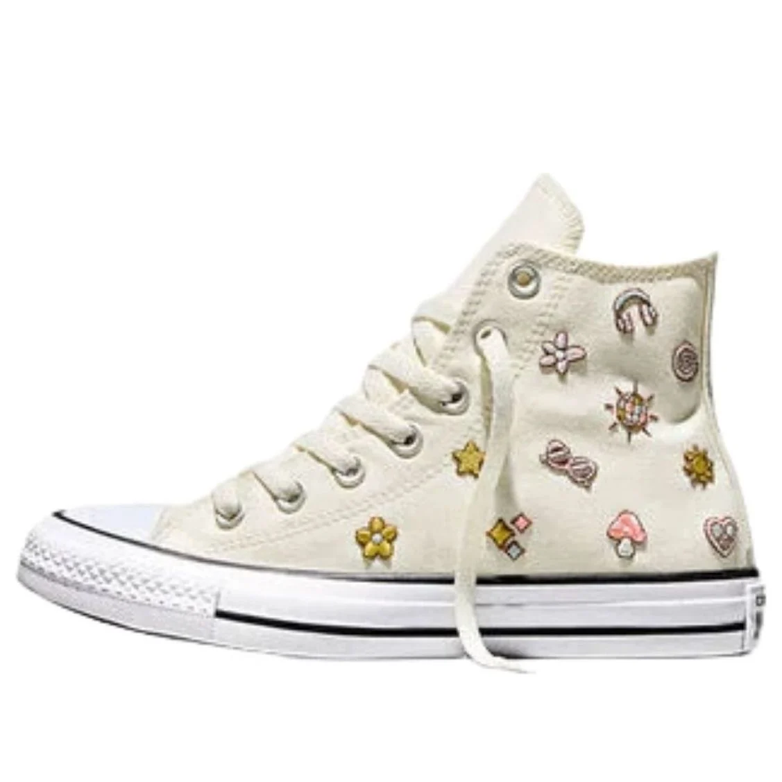 Converse Chuck Taylor All Star Retro Embroidery 'Egret Fresh Cut' A16915F