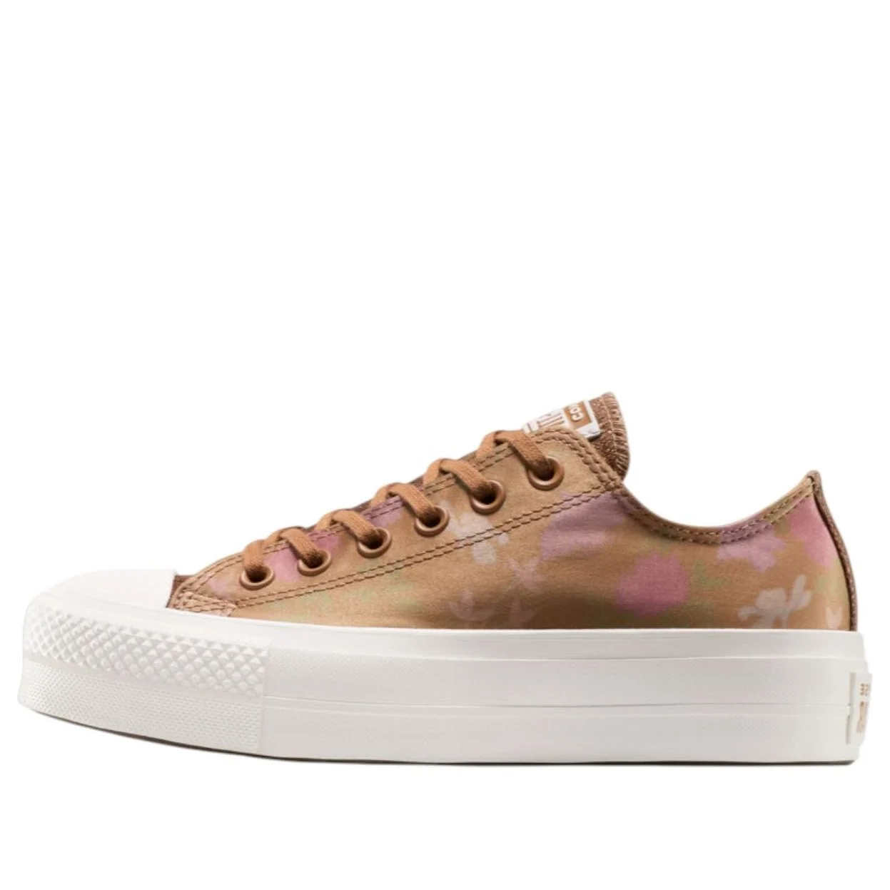 (WMNS) Converse Chuck Taylor All Star Lift Platform Low 'Floral Satin' A17486F