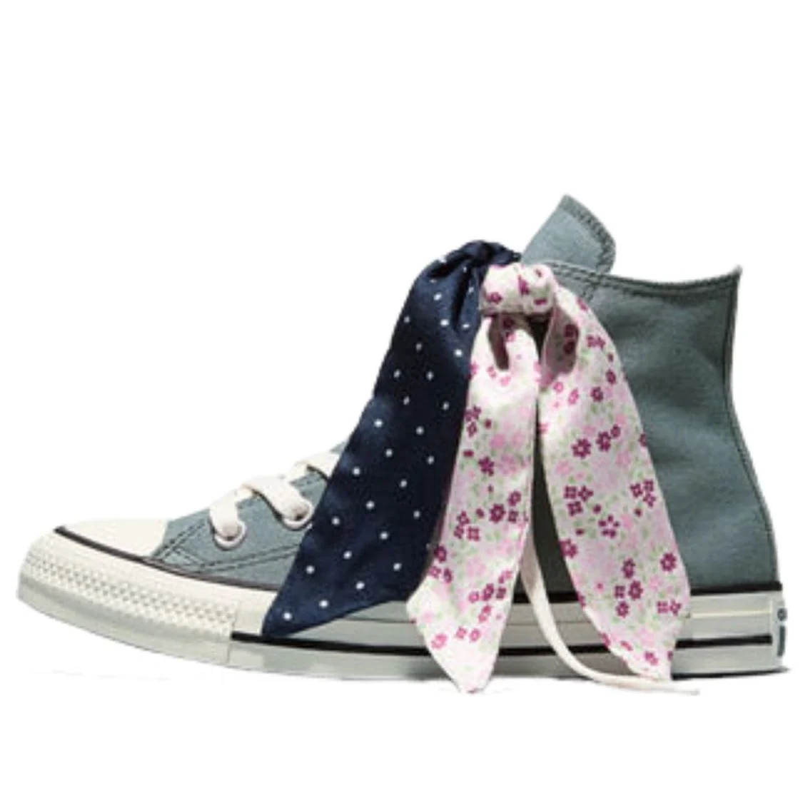 (WMNS) Converse Chuck Taylor All Star Scarf Bow 'Mineral Brew Grey' A19909F