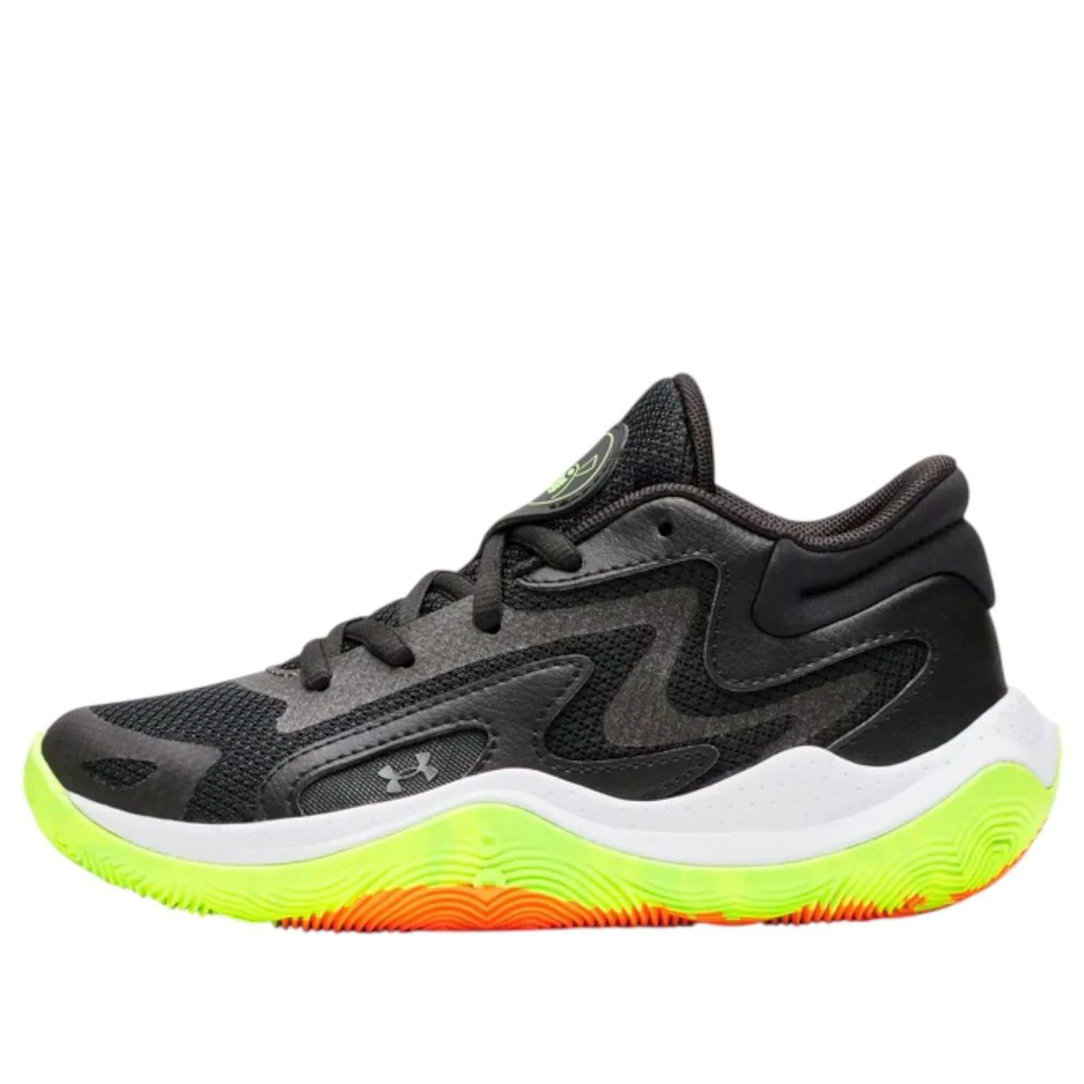 (PS) Under Armour Jet '25 'Metallic Black Hyper Green' 6001588-002