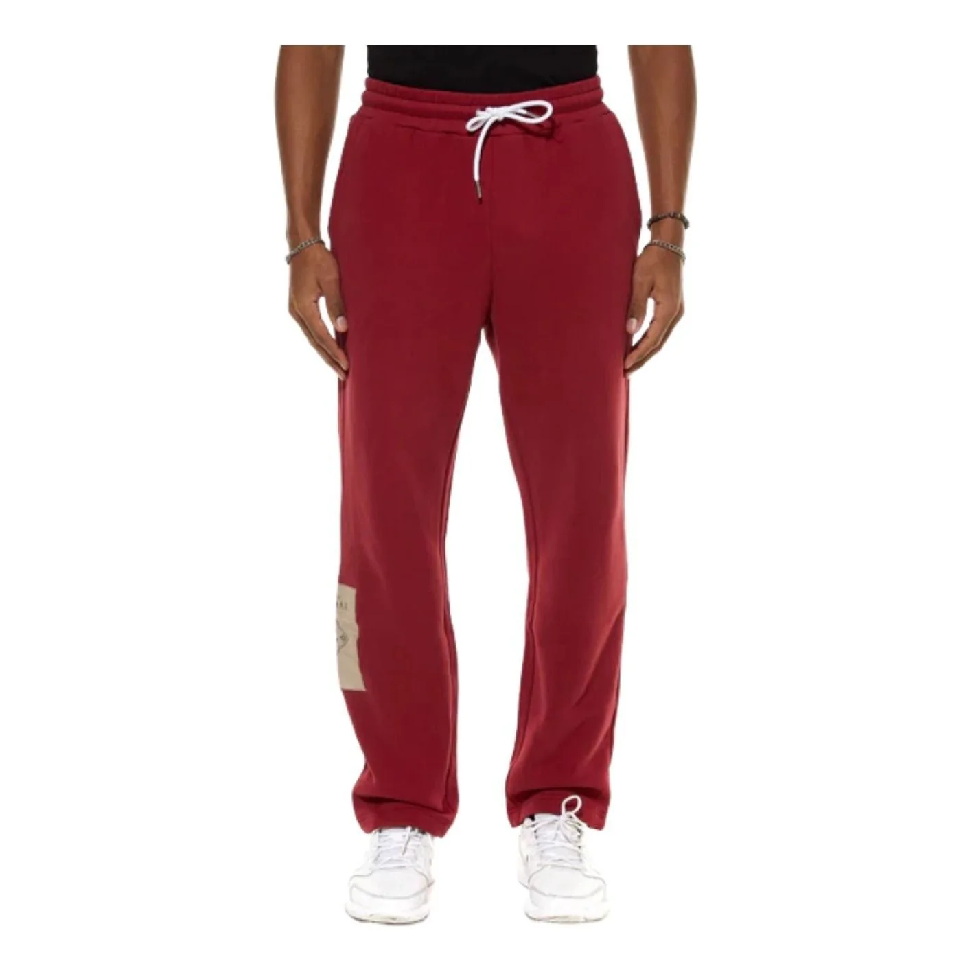 House of Cenmar Drawstring-Fastening Waist Trousers 'Deep Red' HOC-BSP