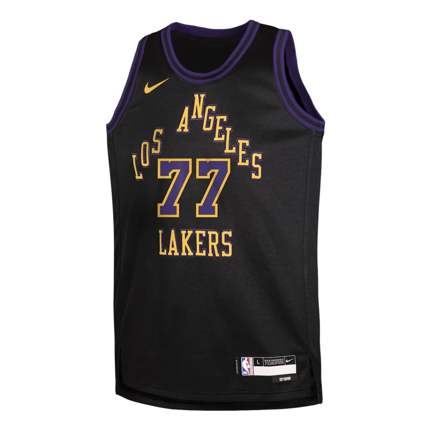 (GS) Nike Luka Don?i? Los Angeles Lakers City Edition Swingman Jersey 'Black' 9Z2B7BU8P-KLD