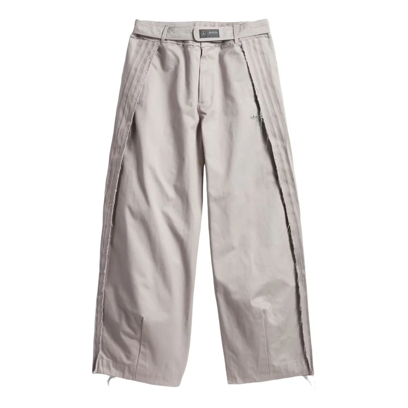 adidas x Bad Bunny x Mercedes AMG Petronas Race Baggy Pants 'Clear Granite' KD7595