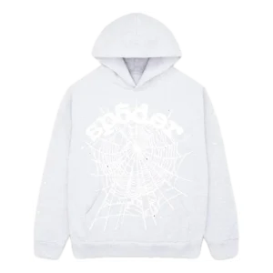 Sp5der OG Web Hoodie 'Heather Grey' SP5-OGWGRY-HD