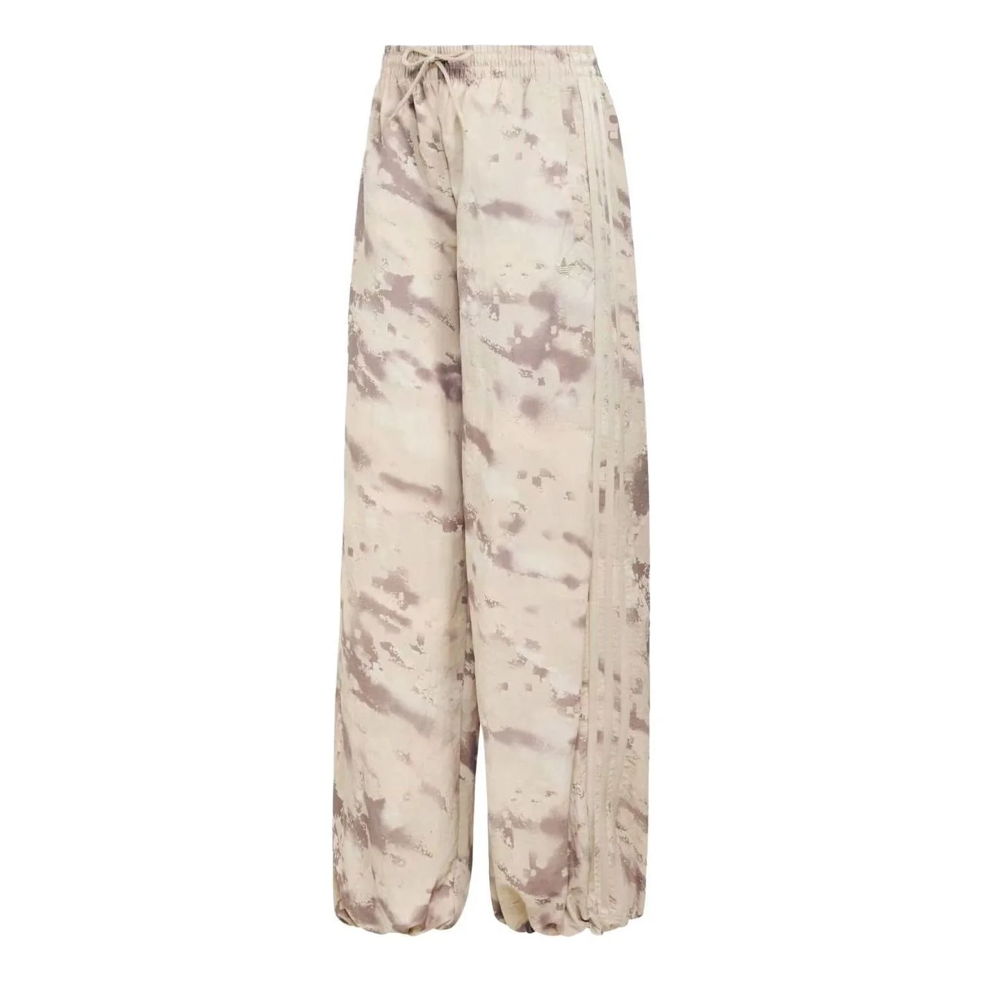 (WMNS) adidas Camouflage Adilenium Sweatsuit Pant Asia SIzing 'Wonder Beige Wonder White Trace Brown' LF3002