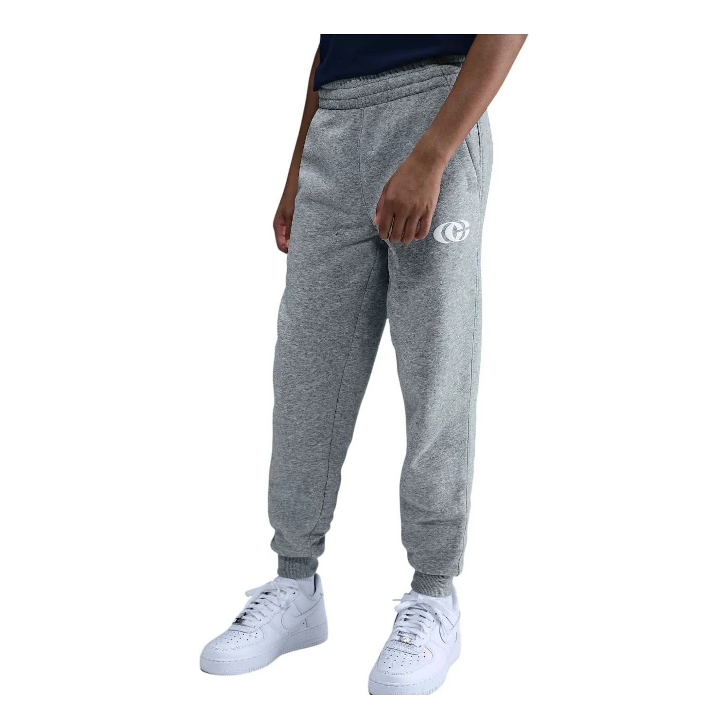 (GS) Nike x Caitlin Clark Fleece Pant 'Dark Grey Heather White' IQ5886-063