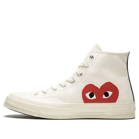 Converse x COMME des GARCONS PLAY Chuck 70 Hi 'Milk' A08792C