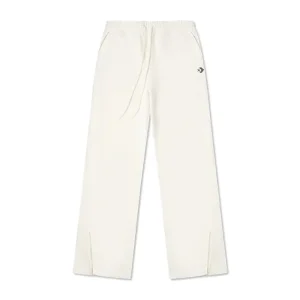 (WMNS) Converse Open Hem Knit Pant Asia Sizing 'Egret' 10026063-A02