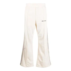 Palm Angels Flare Track Pants 'Butter' PMCJ024F23FAB0010410