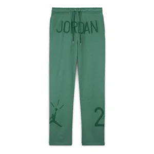 Air Jordan x Nina Chanel Sweatpants Asia Sizing 'Green Stone' FZ7519-398