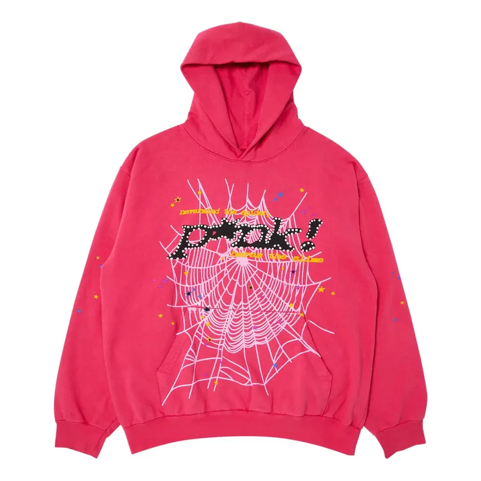 Sp5der P*nk Hoodie 'Pink' 2486-1SS210106PH-PINK