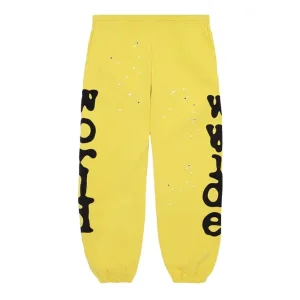 Sp5der Beluga Sweatpants 'Gold' 2406-1SS230204BS-GOLD