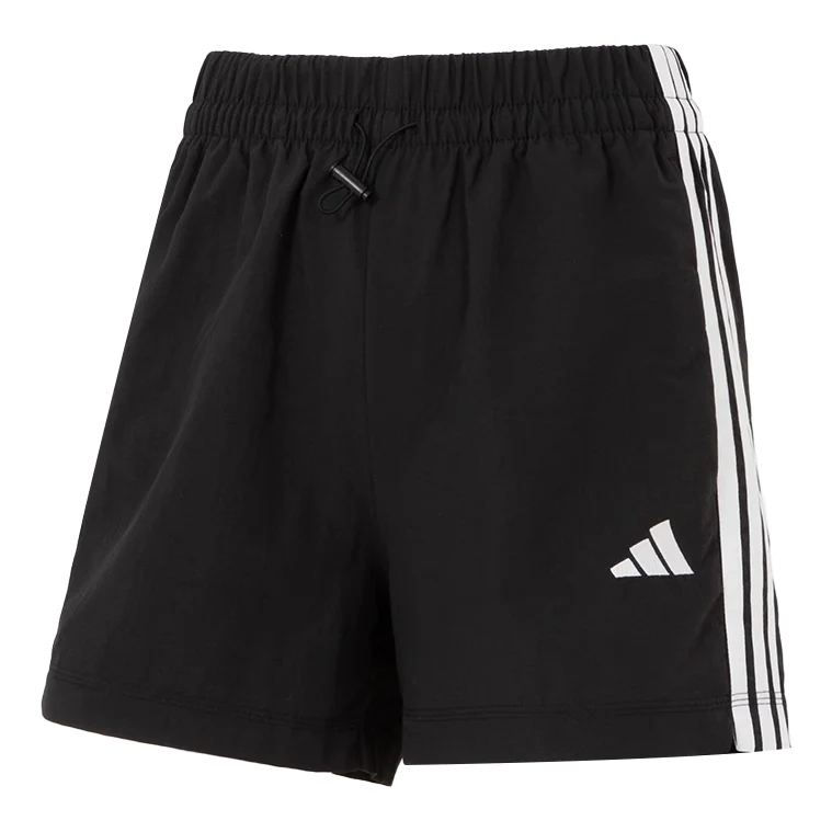 (WMNS) adidas Essentials 3-Stripes Lifestyle Woven Shorts Asia Sizing 'Black' JE1309