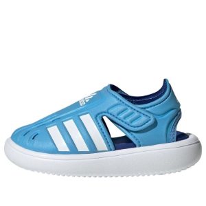 (TD) adidas Closed-Toe Summer Water Sandals 'Blue White' IE2605
