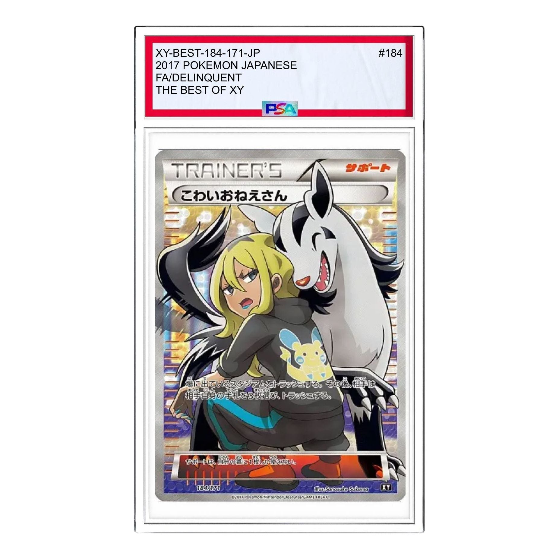 Pokemon The Best of XY [XY-BEST 184/171] 'Delinquent' XY-BEST-184-171-JP