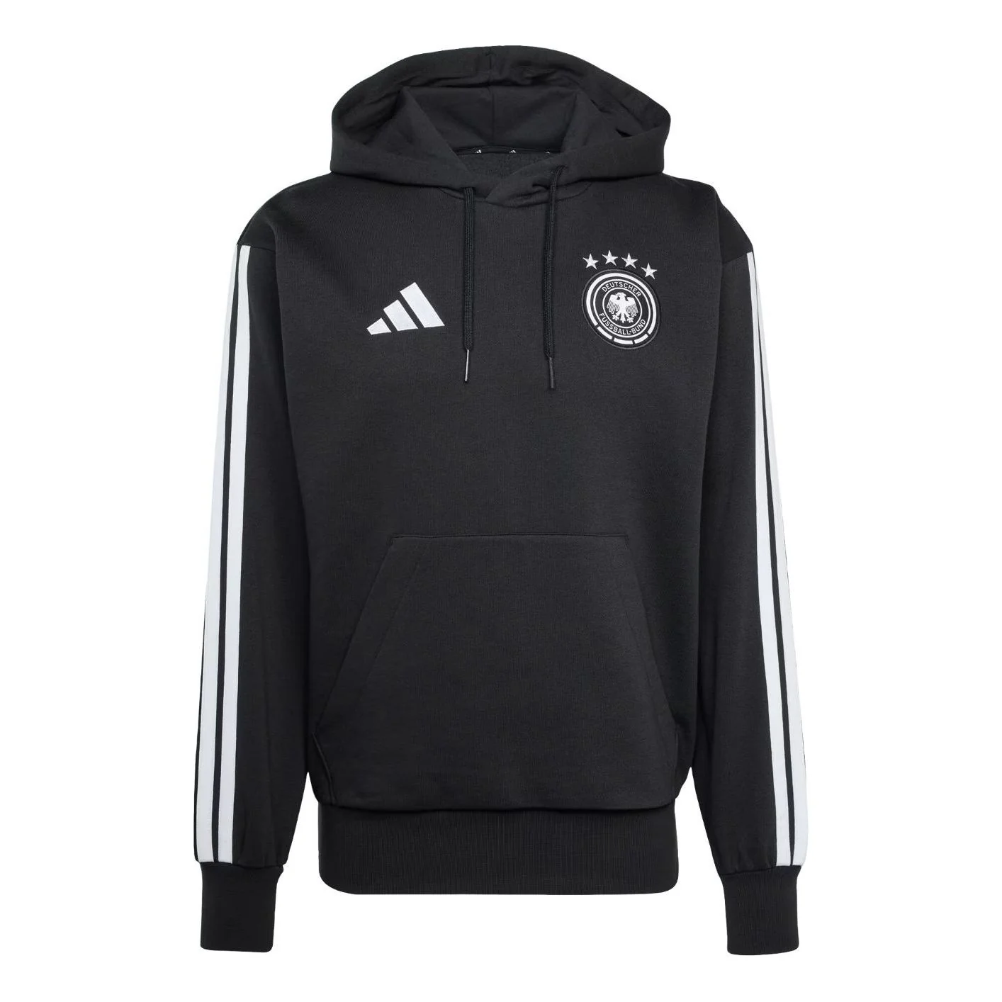 adidas Germany DNA Fleece Hoodie 'Black' JZ9347