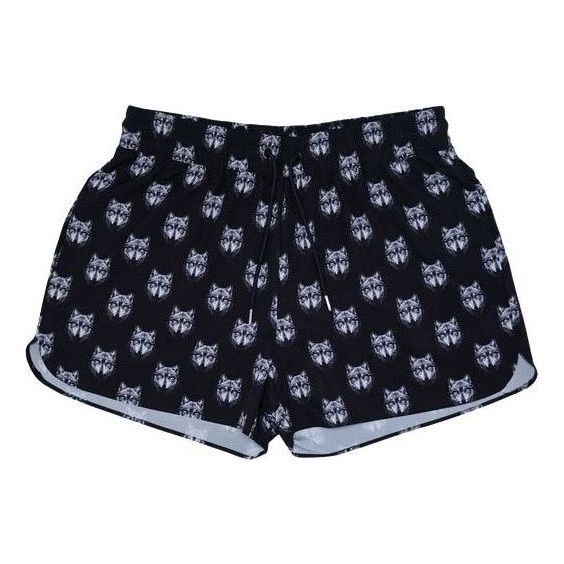 House of Cenmar Short with Cenmar Wolf Artwork 'Black' HOC-STF29