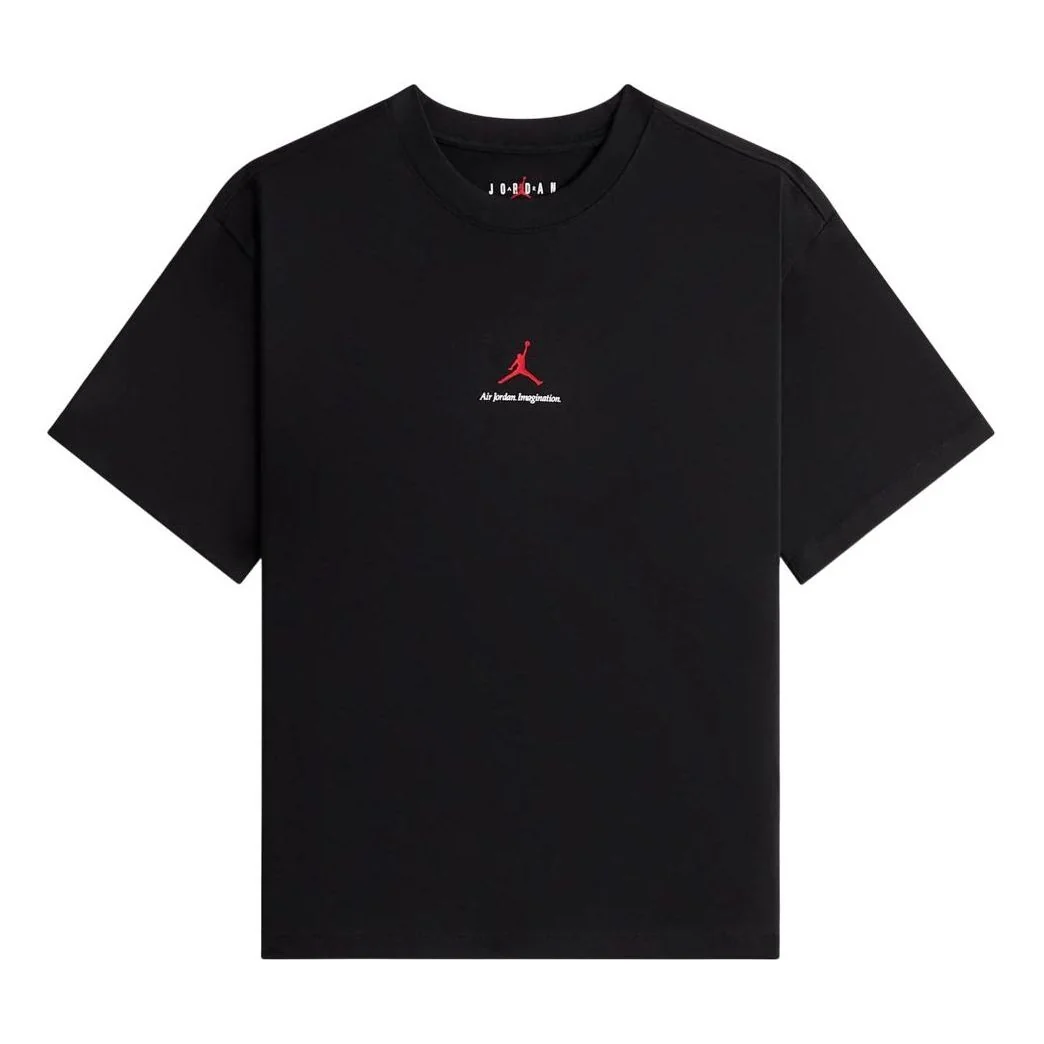 Air Jordan x Nigel Sylvester Bike Air T-shirt 'Black' HQ1736-010