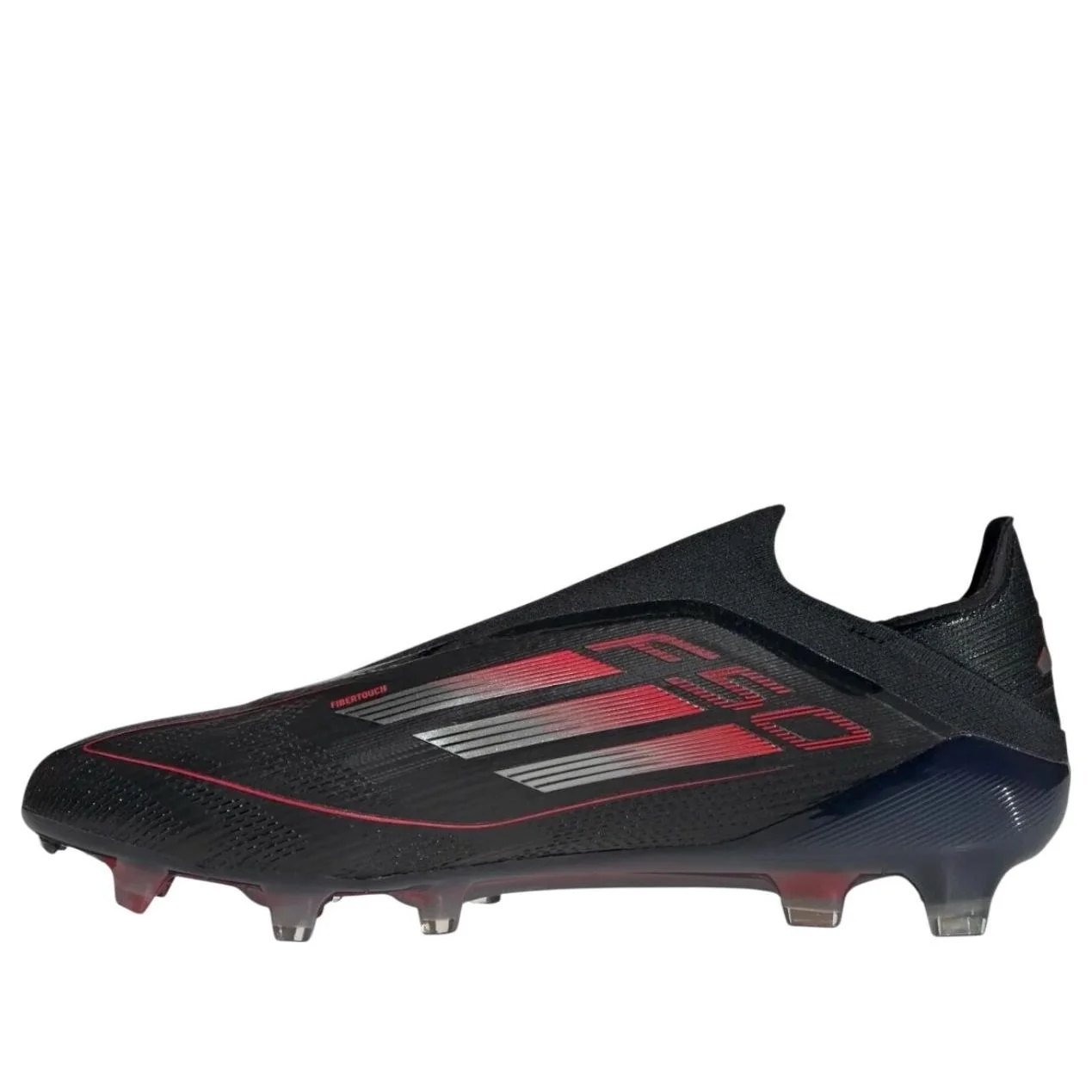 adidas F50 Elite Laceless FG 'Core Black Iron Metallic Lucid Red' IE1215