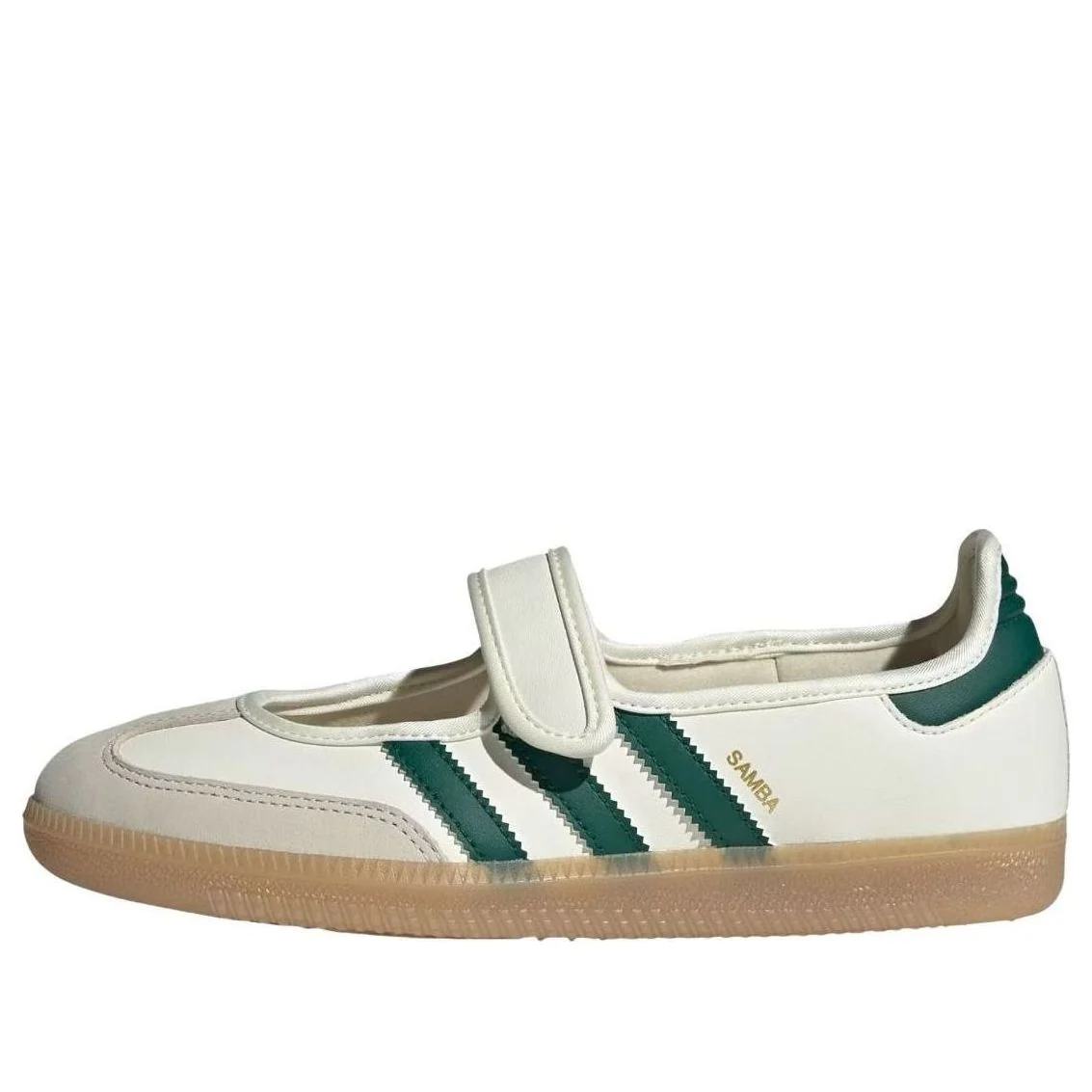 (WMNS) adidas Samba Jane 'Off White Collegiate Green' IH6485