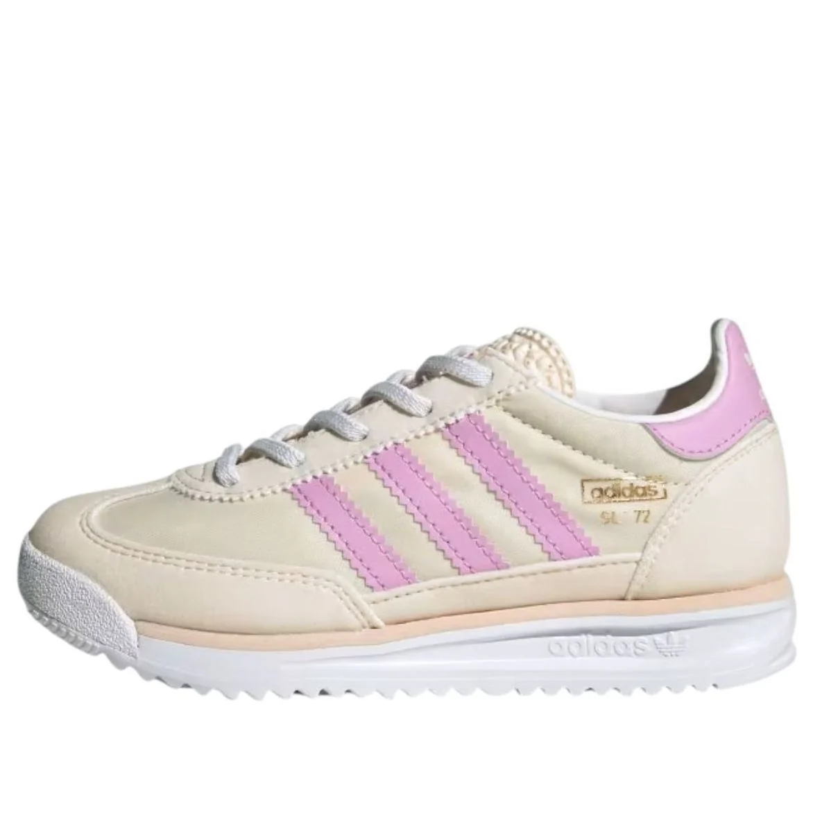 (PS) adidas SL 72 RS 'Chalk White Bliss Lilac' JP9660