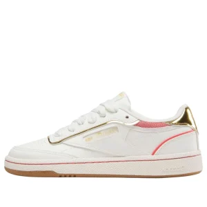 (GS) Reebok x Angel Reese Club C 'Chalk Sunset Coral' 100228935