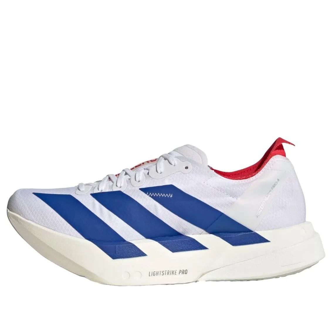 (WMNS) adidas Adizero Adios Pro 4 'Cloud White Blue Pure Ruby' JQ1691