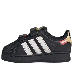 (TD) adidas Disney Superstar LED Light 'Black White' JQ2806