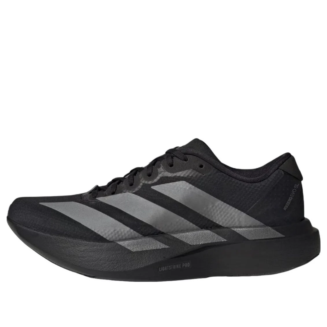 (WMNS) adidas Adizero Evo SL Woven 'Black Iron Metallic' JR4737