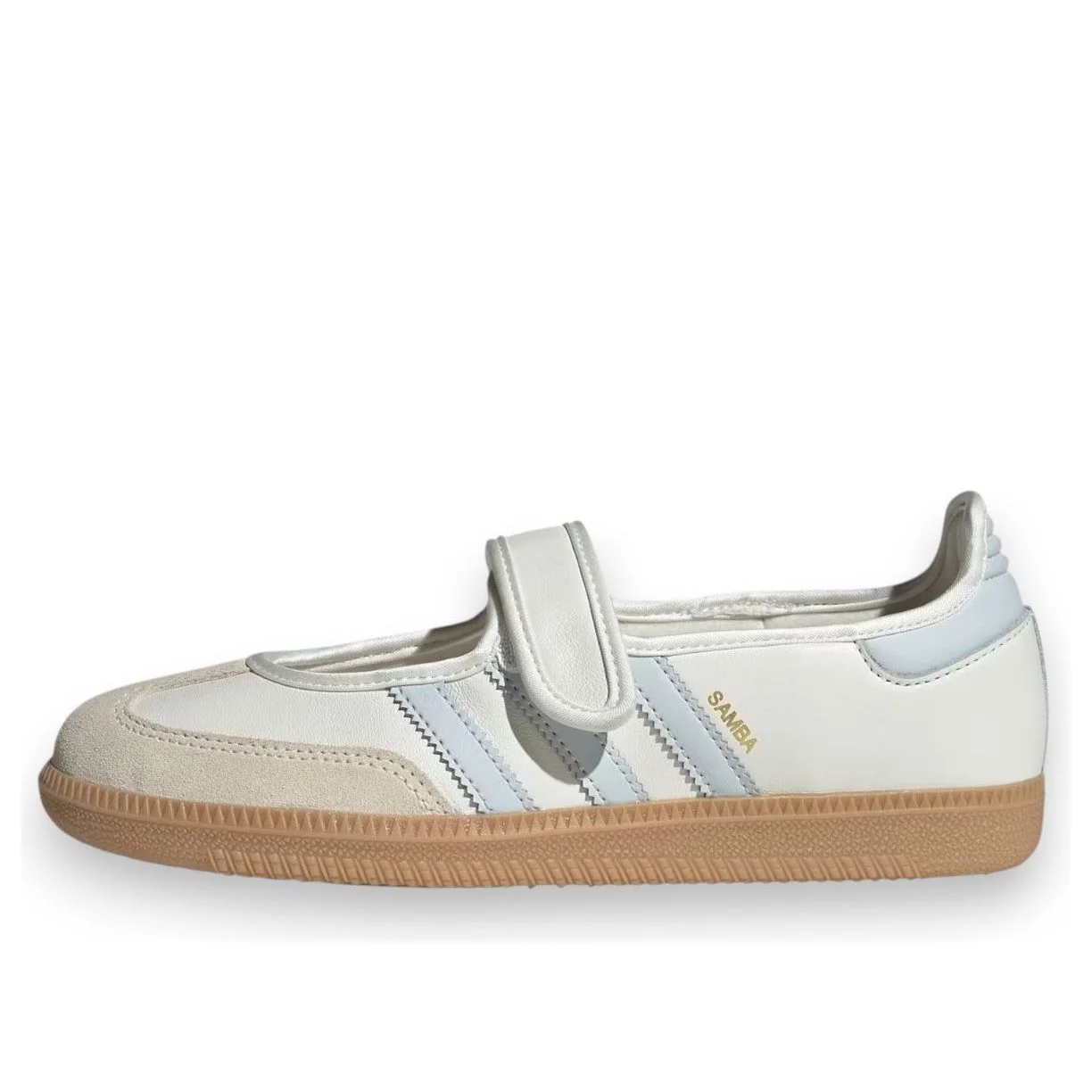 (WMNS) adidas Samba Jane 'Cloud White Halo Blue Gum' JR7339