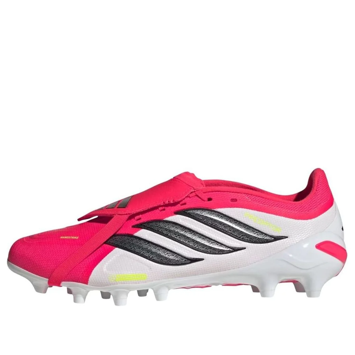 adidas Predator League Fold Over Tongue AG 'Lucid Red Cloud White' JR7902