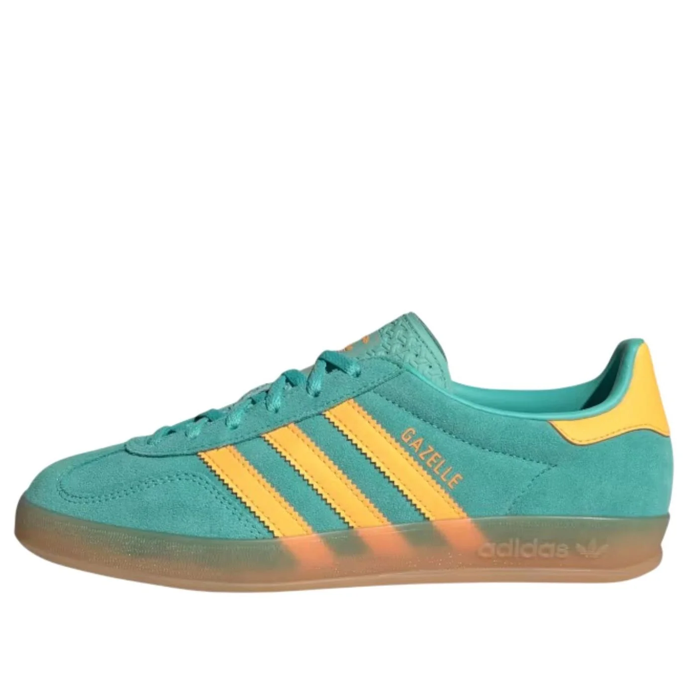 (WMNS) adidas Gazelle Indoor 'Rich Acid Mint Flash Orange' JS1414