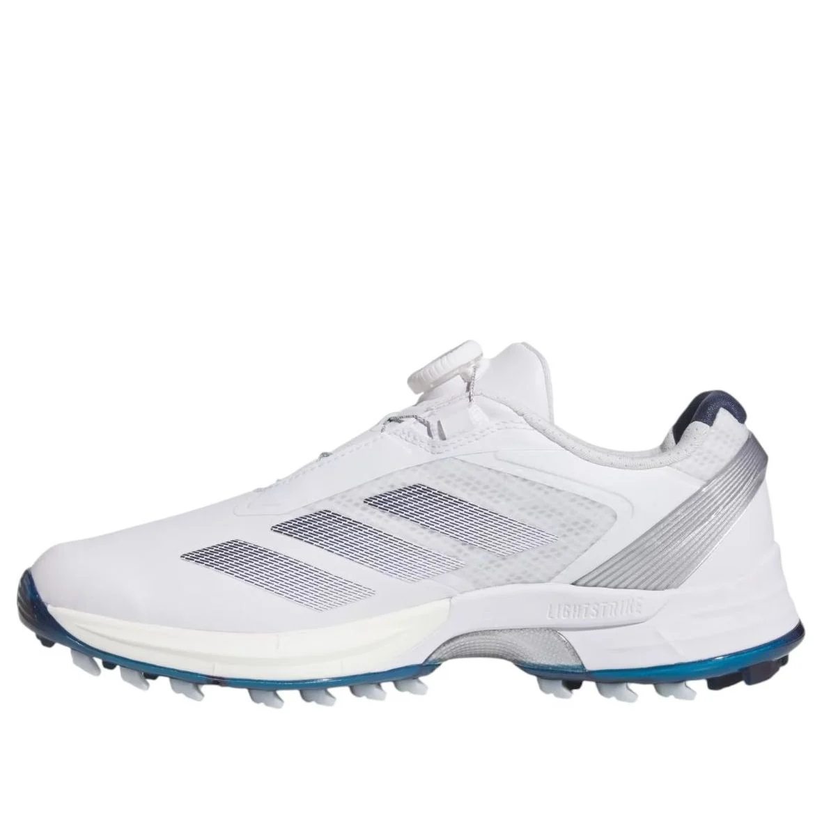(WMNS) adidas Adizero ZG Low Cut Boa Spikeless Golf 'Cloud White Night Indigo' JS1765
