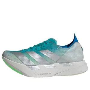 (WMNS) adidas Adizero Adios Pro 4 'Aqua Matte Silver Gray' JS2580