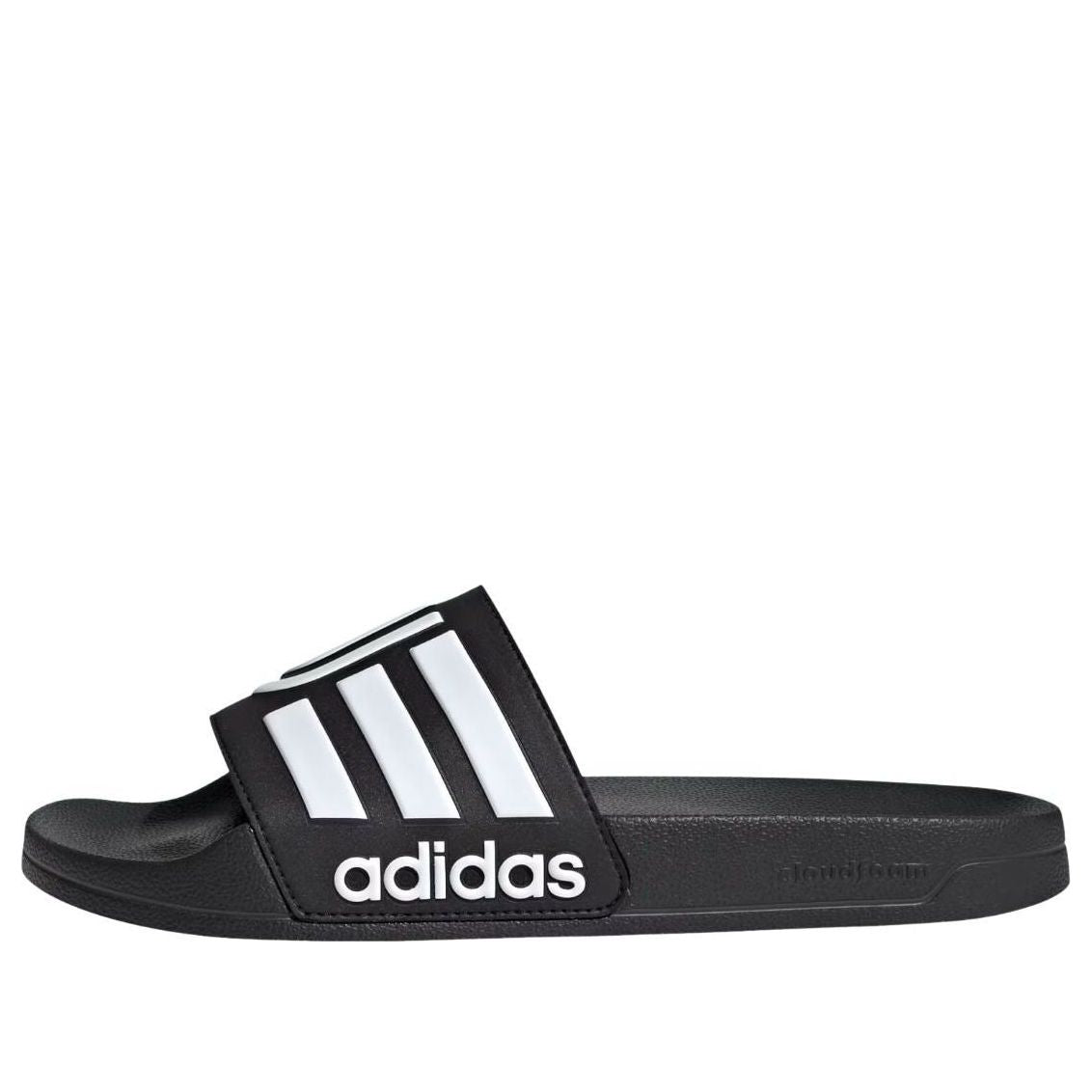 adidas Adilette Shower Juventus Slides 'Black White' JS4862