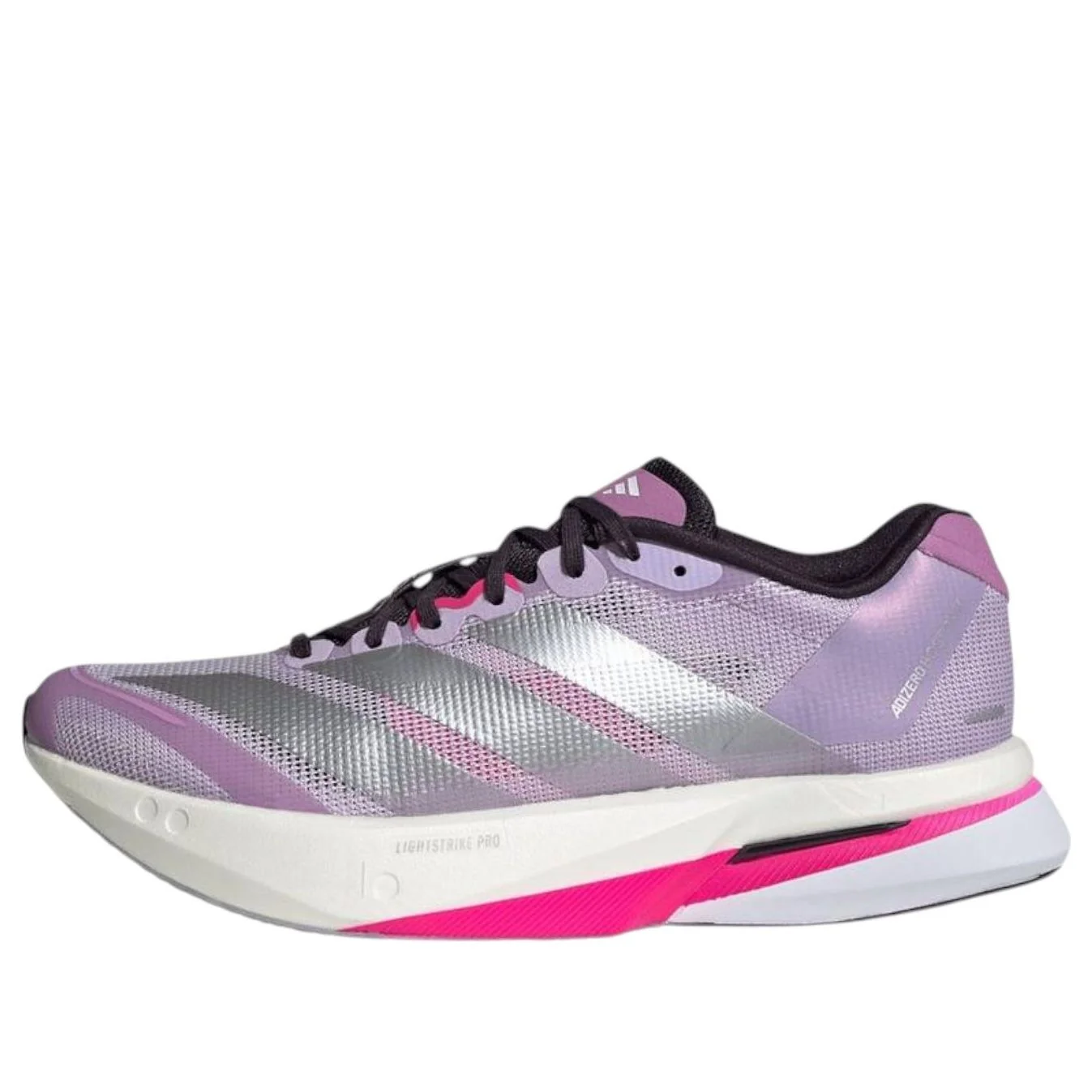 (WMNS) adidas Adizero Boston 13 'Powder Plum Silver Metallic Pink' JS4955