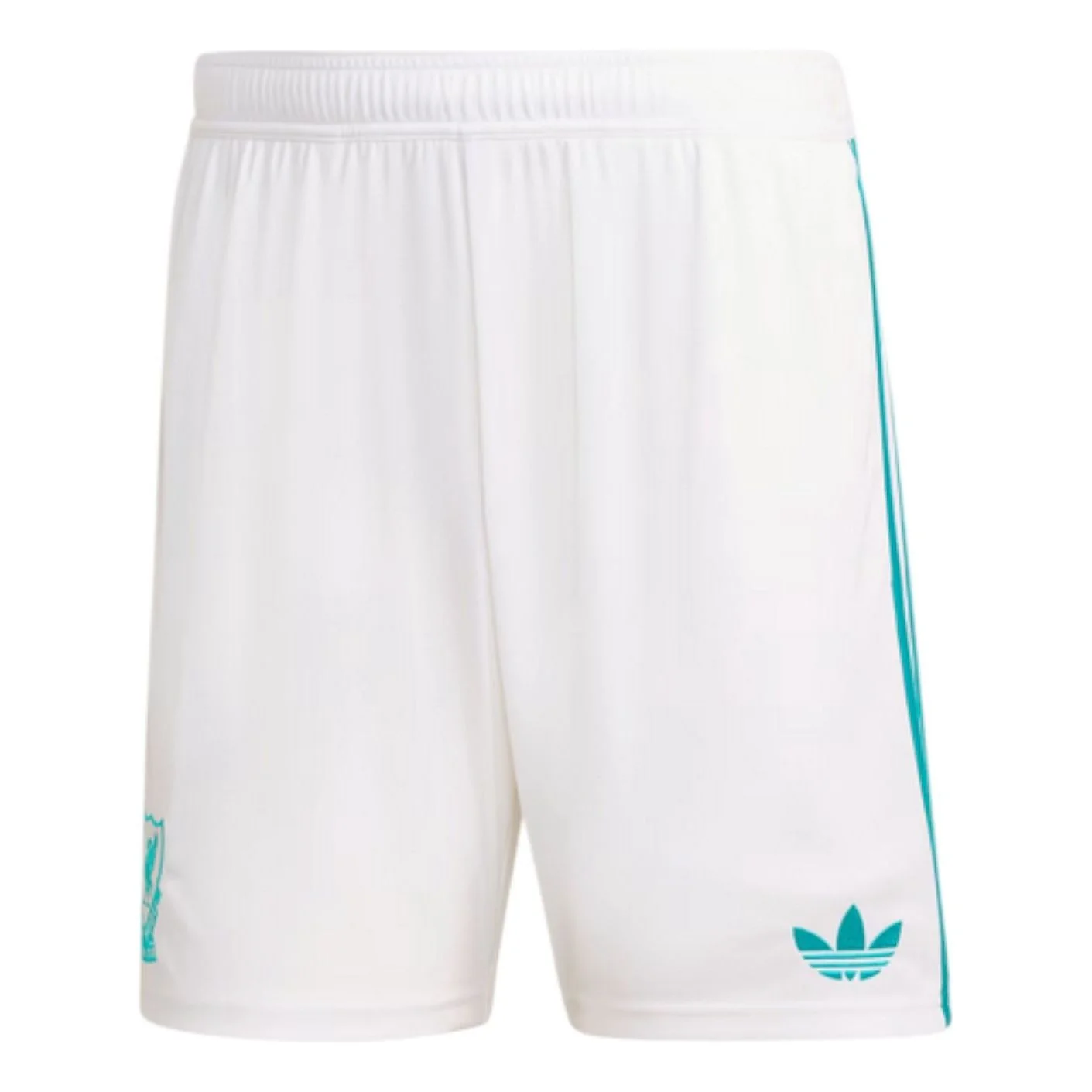 adidas Liverpool FC 25/26 Third Shorts 'White Sea Green' JV6426