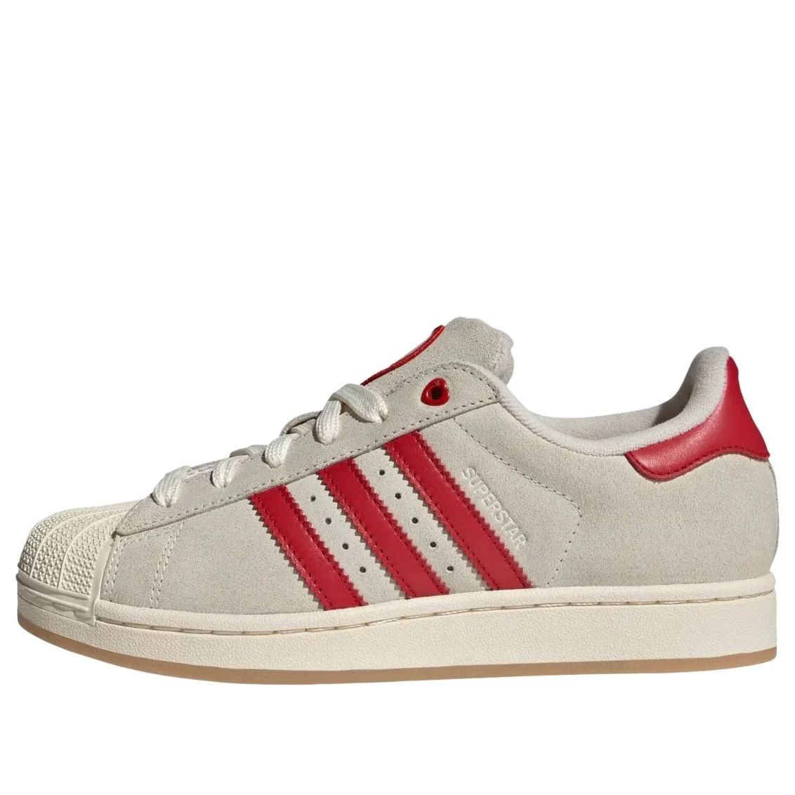 (WMNS) adidas Superstar II 'Cream White Better Scarlet' KH9037