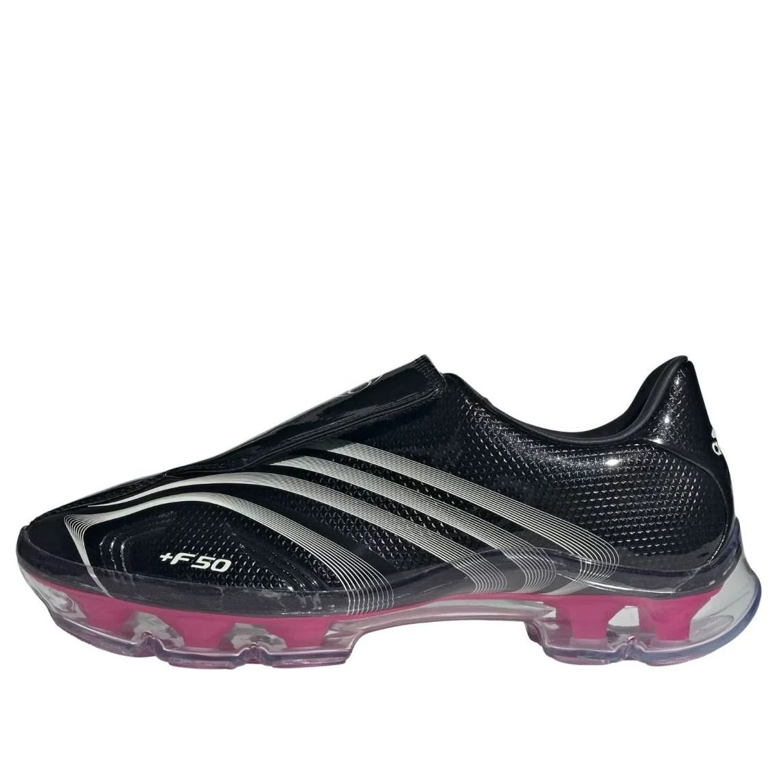 (WMNS) adidas F50 Adiframe 'Black Zero Metalic Lucid Pink' KK0908