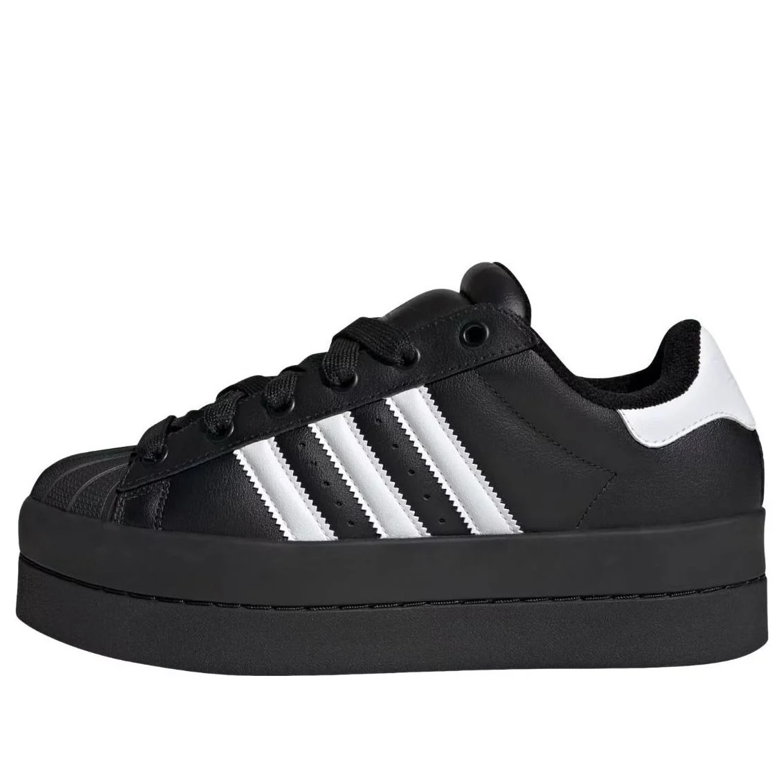 (WMNS) adidas Superstar Stack 'Black White' KK2591