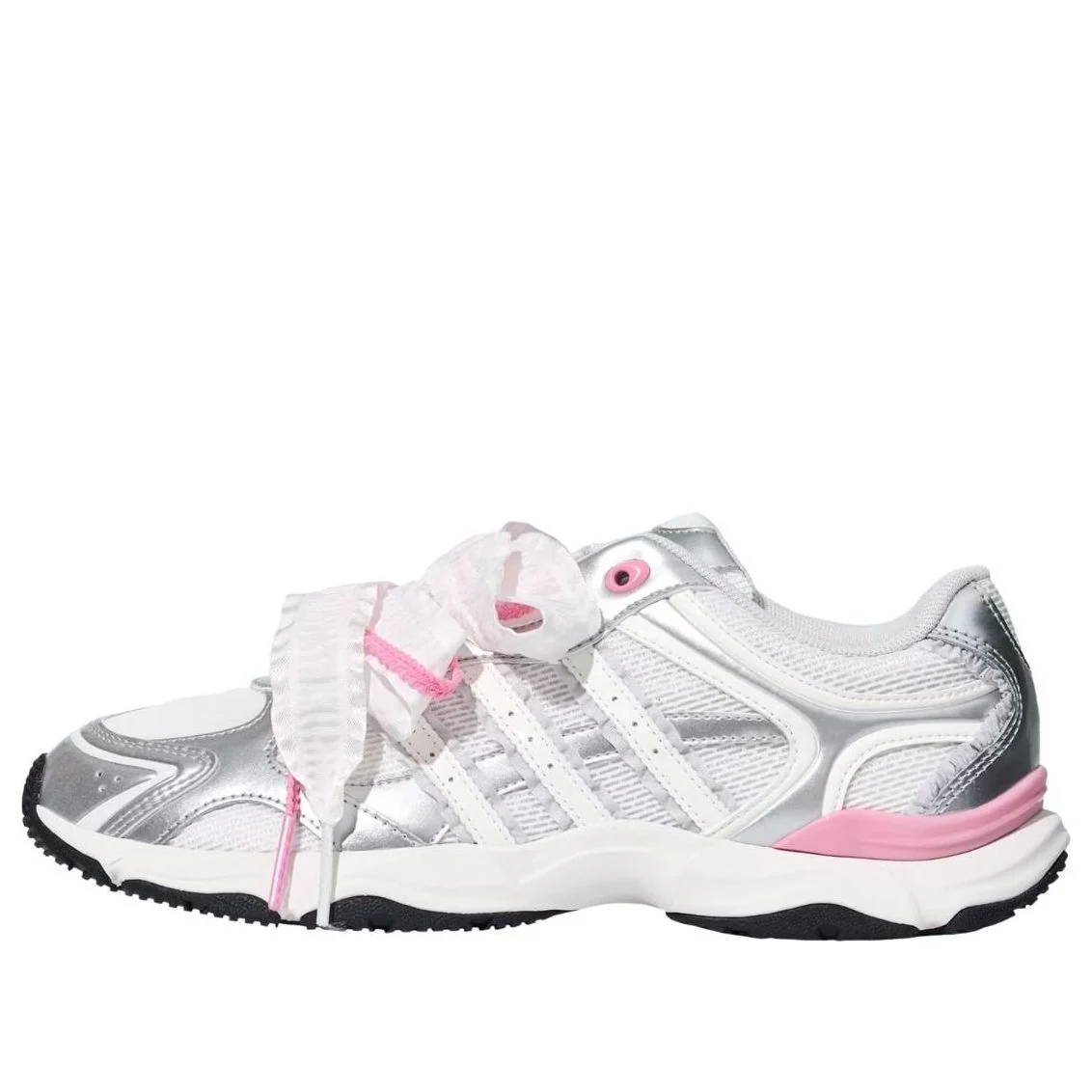 (WMNS) adidas Whisper Glide Hype Trainers 'Silver Metallic St Tropic Bloom' KZ9640