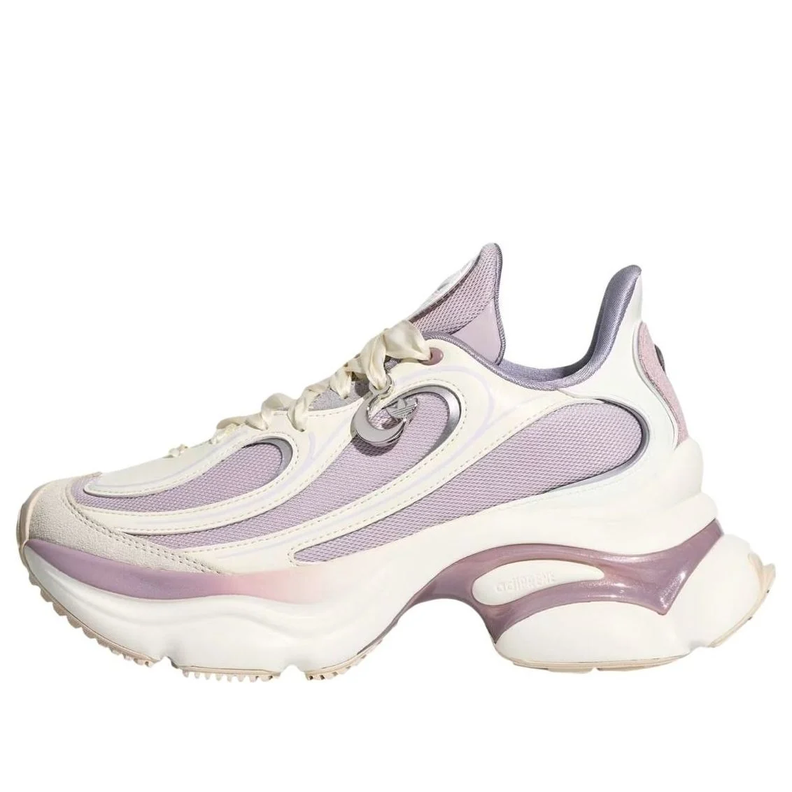 (WMNS) adidas Ozvenuzshort 'Off White Preloved Fig' LA3791