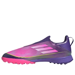 (PS) adidas x Lamine Yamal F50 Laceless Turf 'Purple' JQ9734